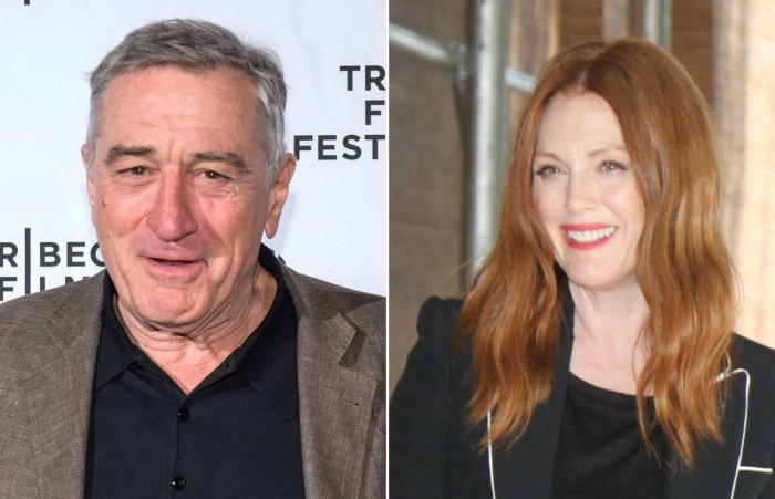 رابرت دنیرو و جولیان مور در مینی‌سریال دیوید او. راسل