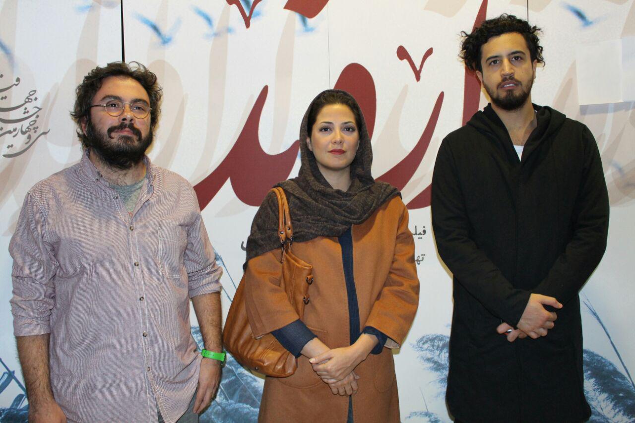 گزارش تصویری اکران مردمی فیلم «اروند» با حضور بازیگران فیلم در پردیس سینمایی کورش