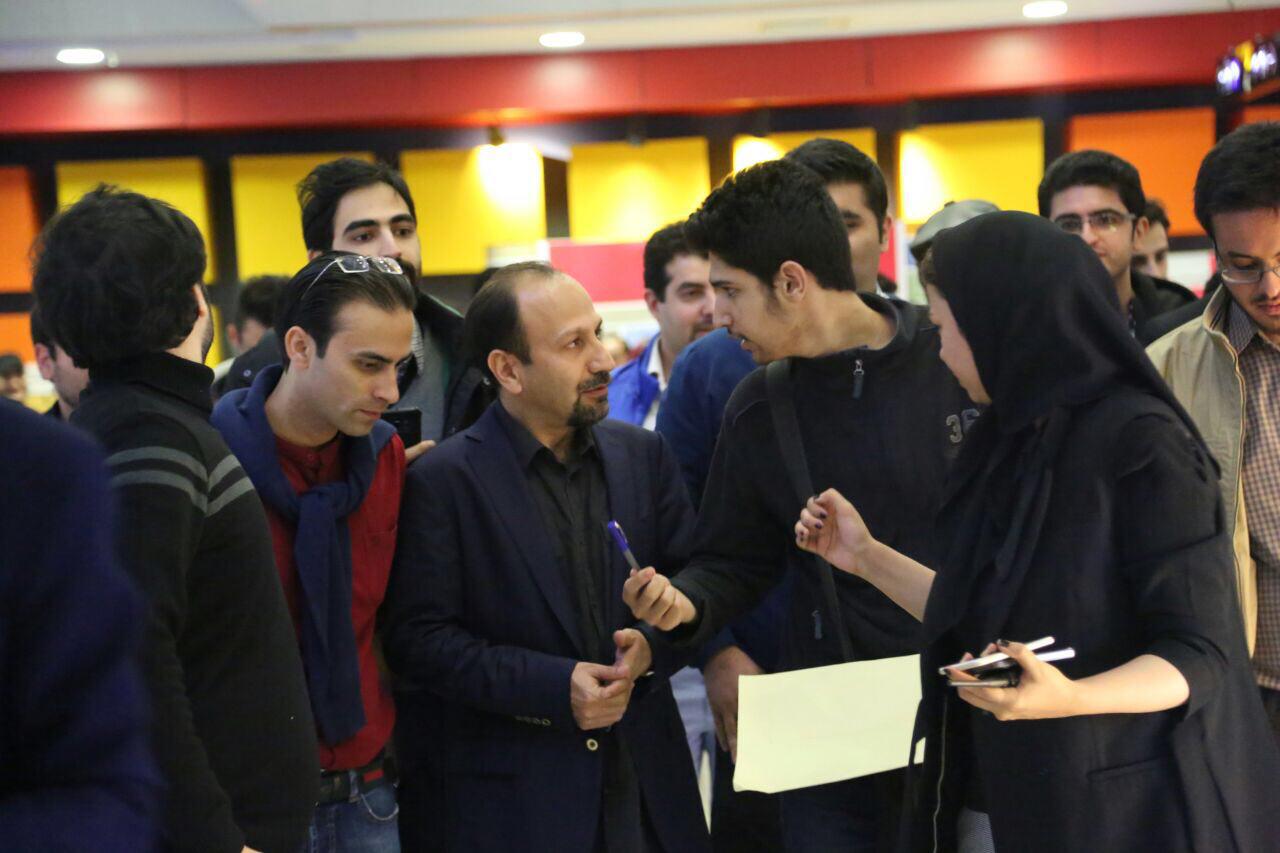 گزارش تصویری دیدار مردمی “اصغر فرهادی” در پردیس سینمایی کورش