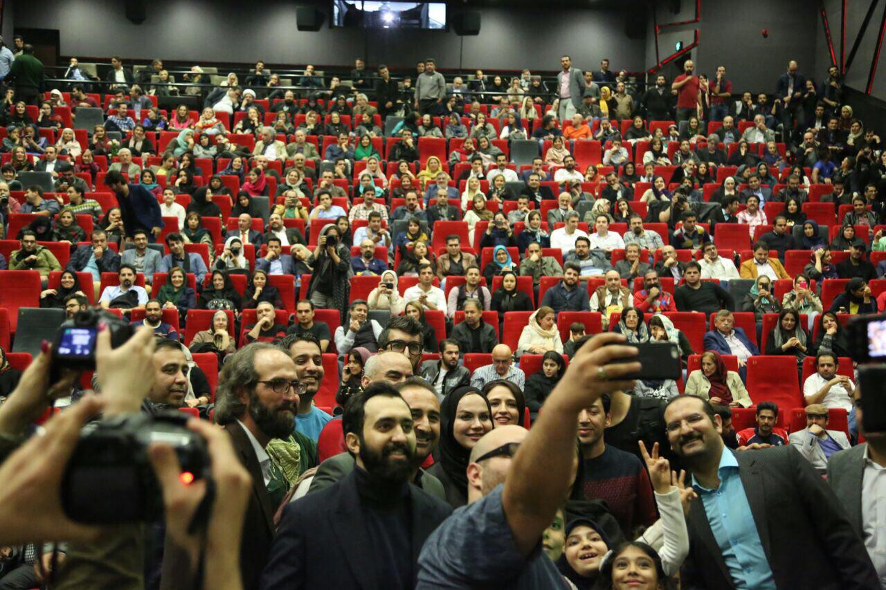 سری اول / گزارش تصویری اکران خصوصی «نفس» در پردیس سینمایی کورش