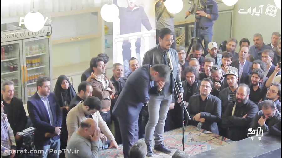 اختصاصی: سرودن شعر همراه با گریه حسین سلیمانی برای عارف لرستانی