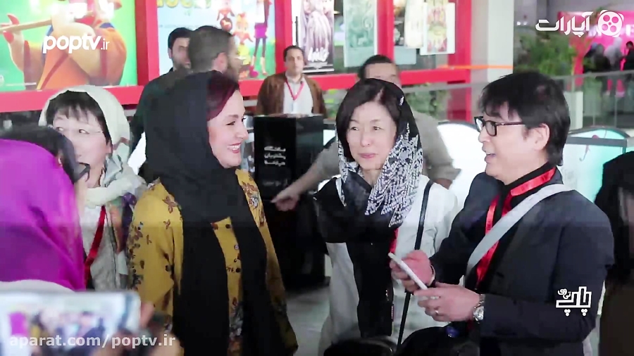 اختصاصی:  ممانعت مریلا زارعی از دست دادن به مهمان مرد خارجی
